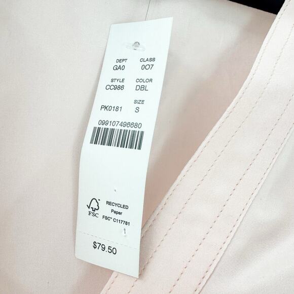 J. Crew Relaxed Fit Bungalow Popover Top Short Sleeve Crepe Delicate Bloom S NWT - Picture 8 of 10